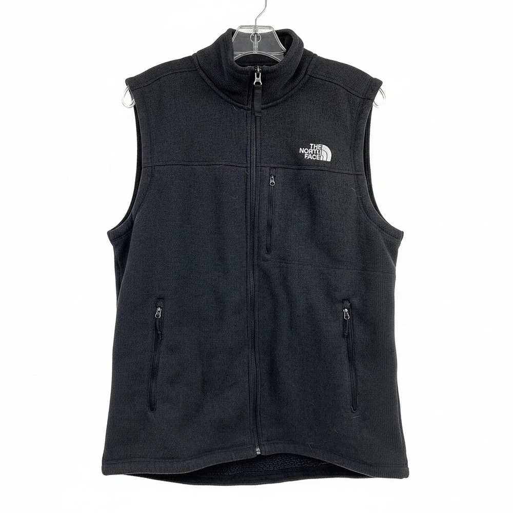 The North Face Black Fleece Lined Vest | Men’s Regular L